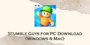 Download Stumble Guys for PC (Windows 11/10/8 & Mac) 